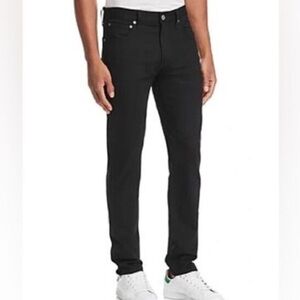 AGOLDE Men's Black Slim Straight Jean A606-2071